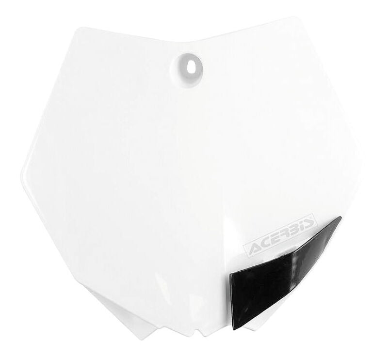 Acerbis 13-17 KTM SX85 Front Number Plate - White 2314240002