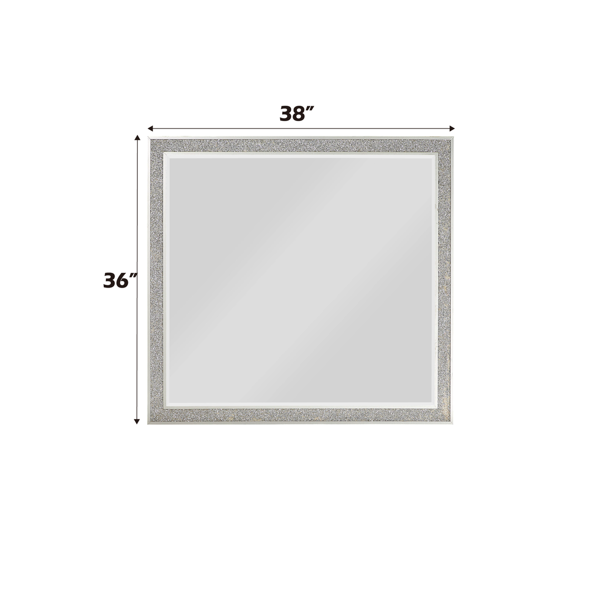 Sliverfluff Mirrored & Champagne Finish Mirror
