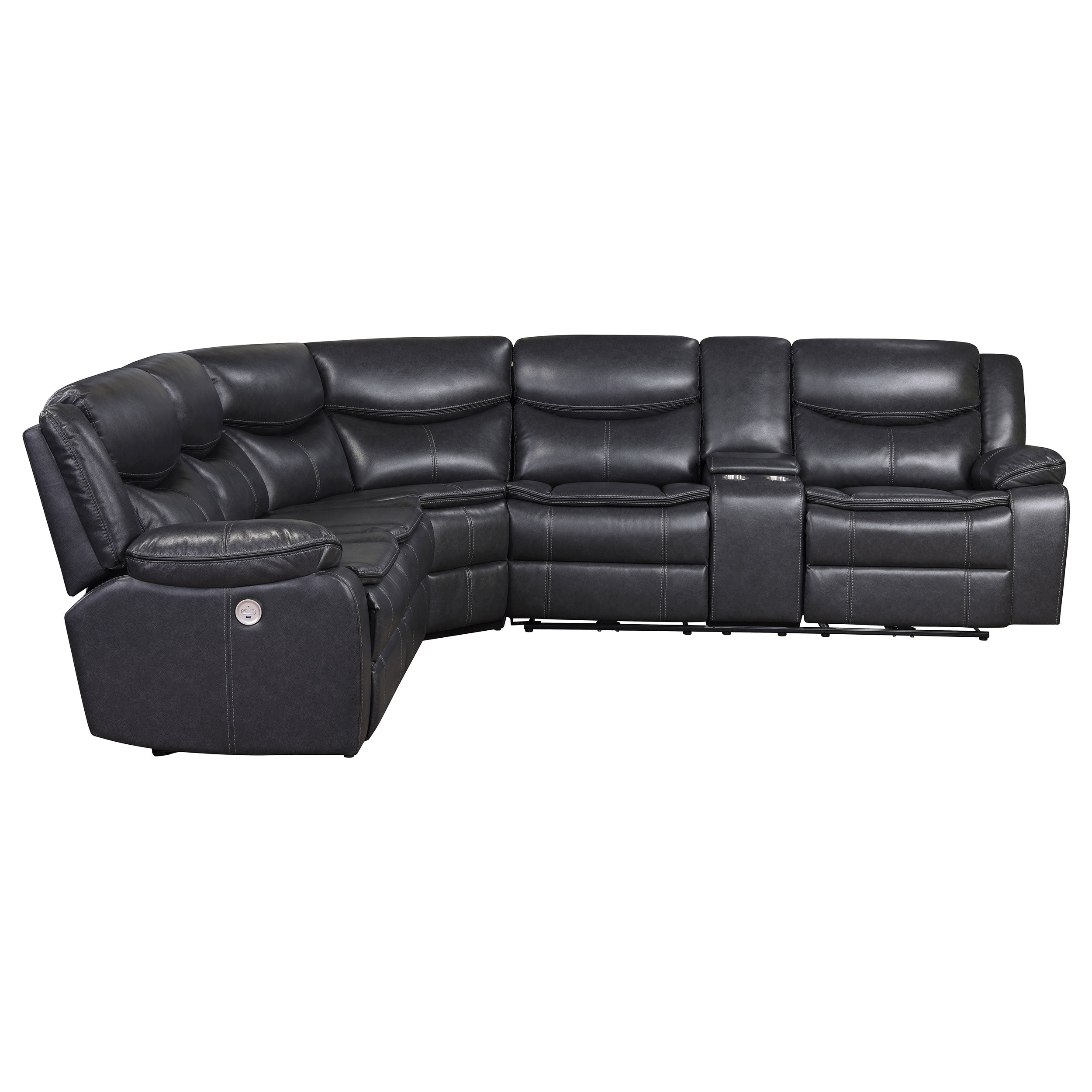 Salerno Power Reclining Sectional Sofa