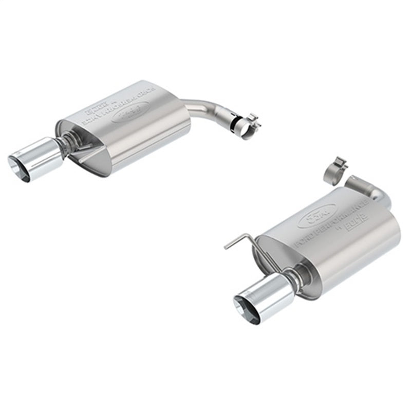 Ford Racing 2018 Mustang 2.3L Ecoboost Extreme Muffler Kit - Chrome Tips M-5230-M4ECA
