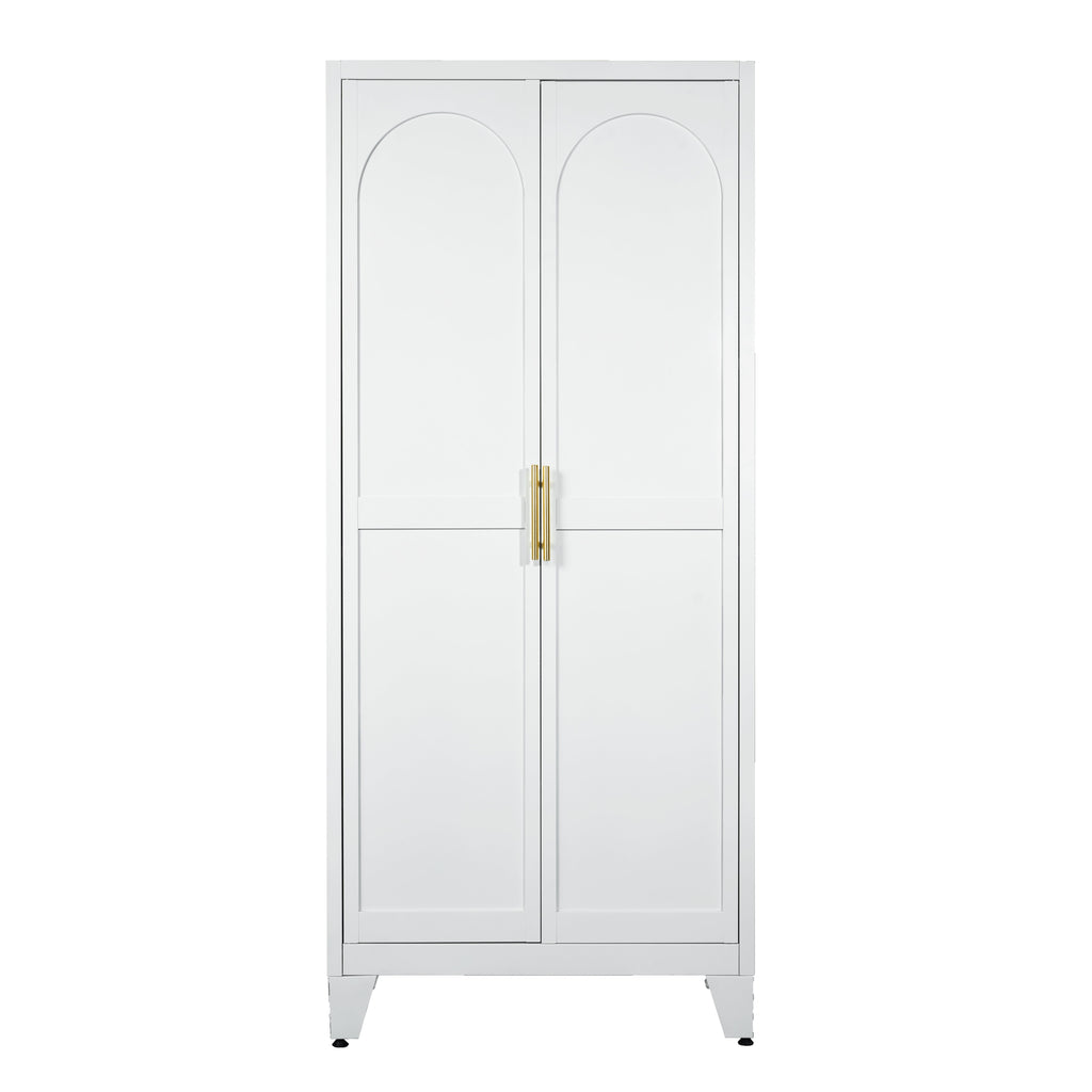 71'' 2 Shapely Doors Cabinet