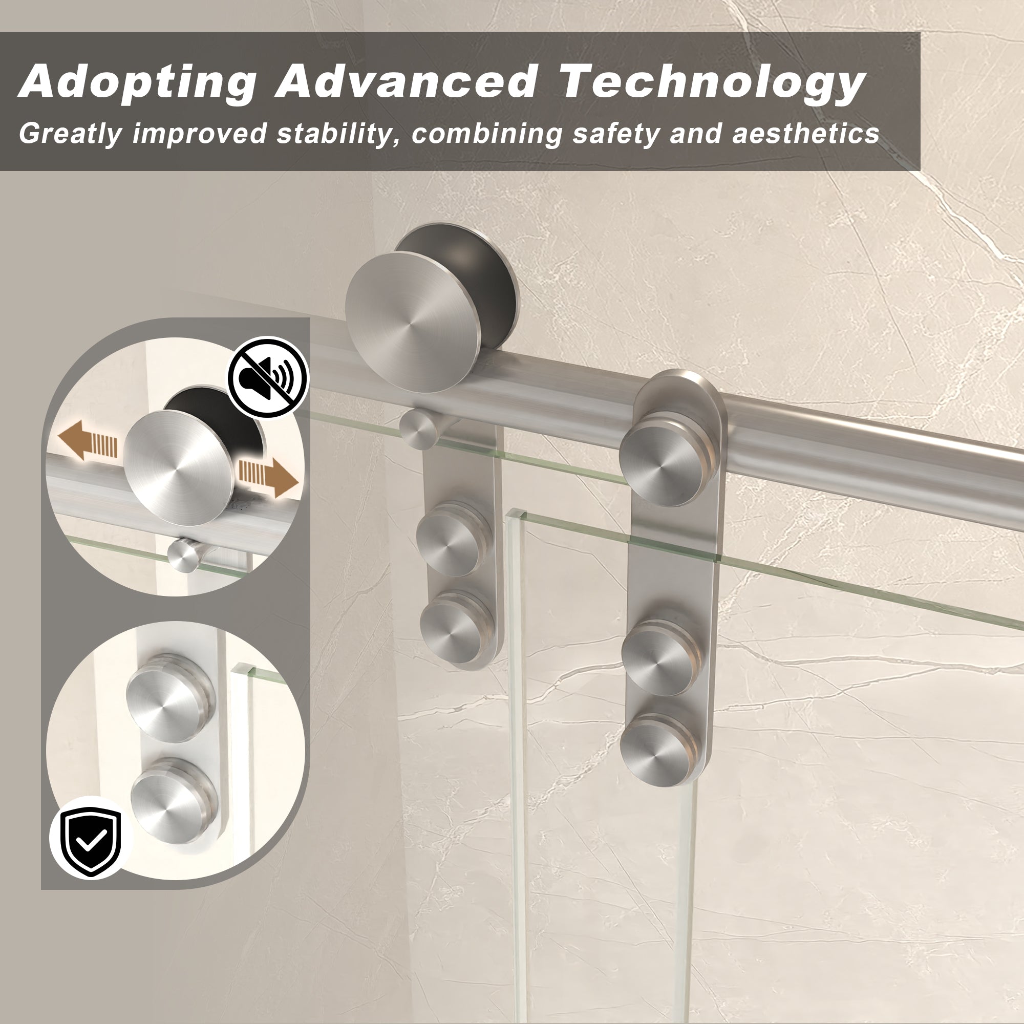Frameless Sliding Shower Door
