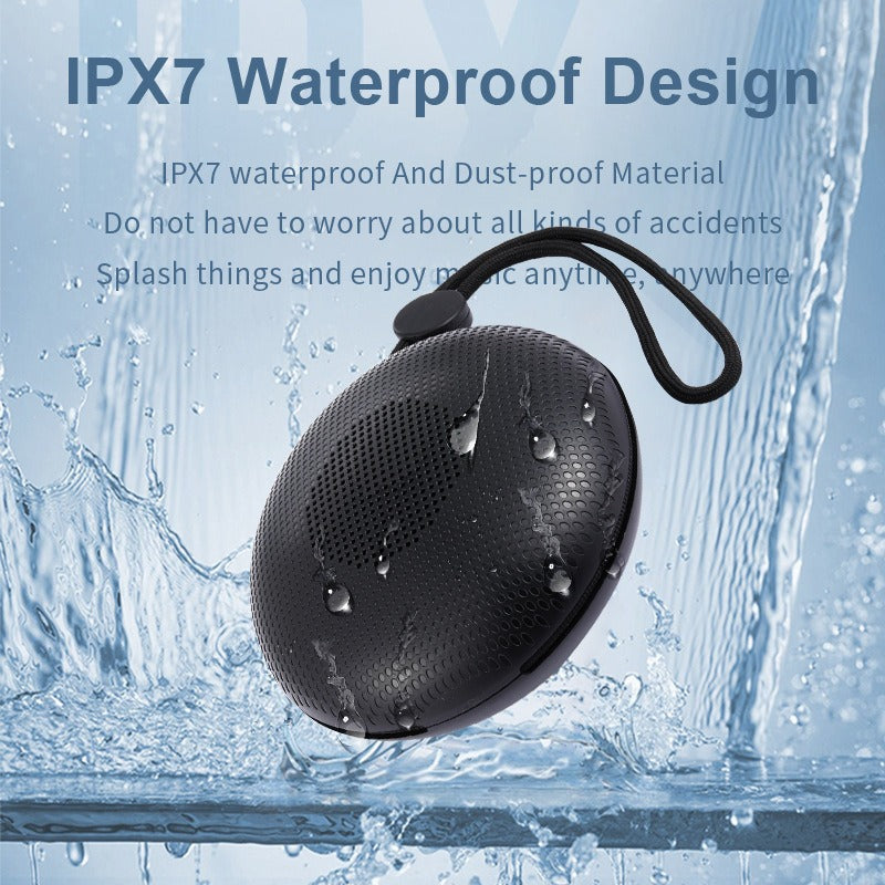 Outdoor Portable Mini Waterproof Colorful Glowing Bluetooth Speaker