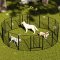Dog Playpen 40 Inch - 16 Panels Heavy Duty Metal Pet Exercise Pen
