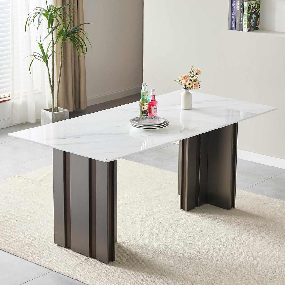 69.30 Inch Rectangular Dining Table