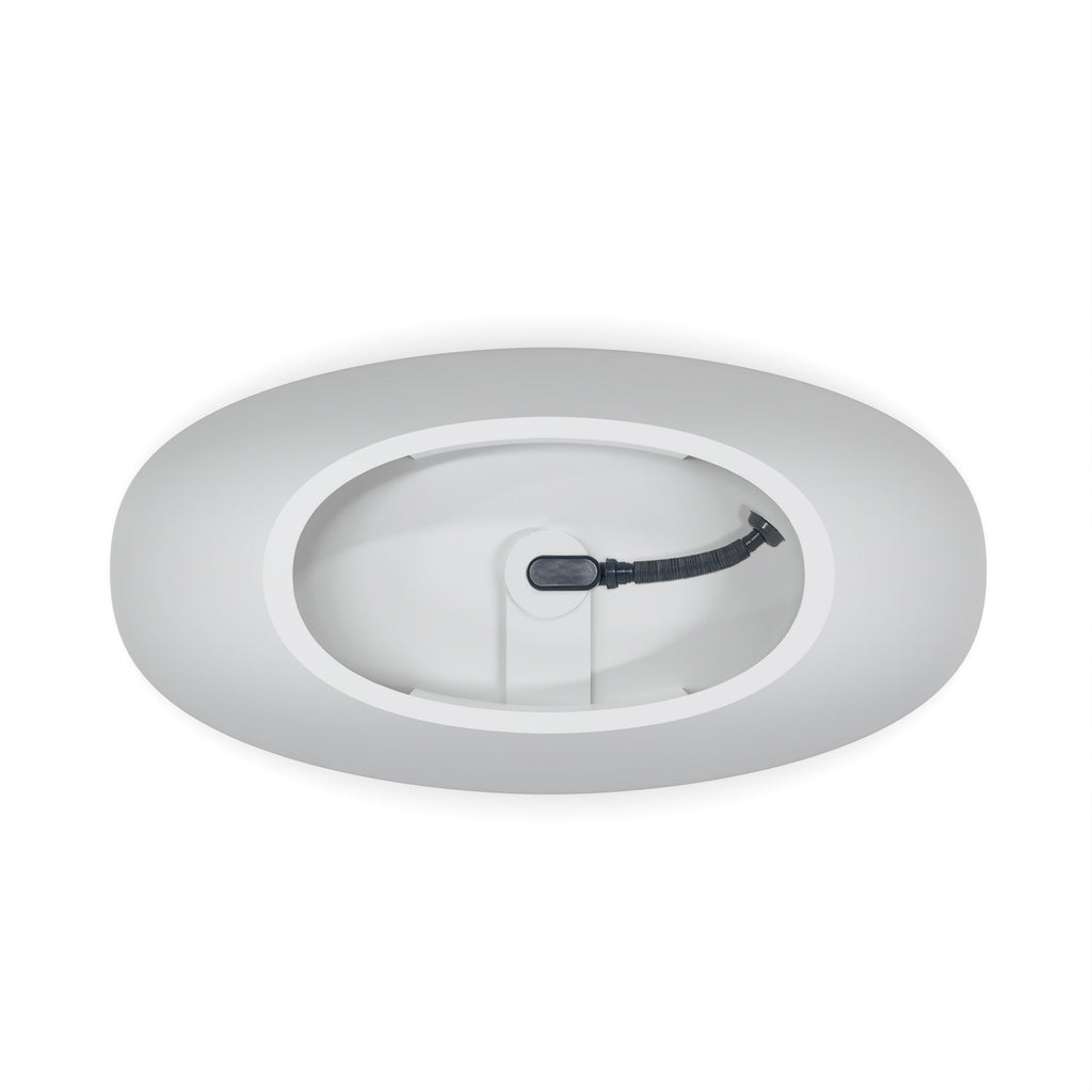 61 Inch Solid Surface Freestanding Bathroom Bathtub