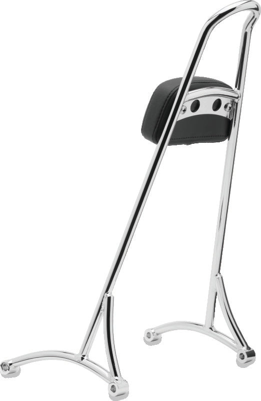 Burly Brand Tall Sissy Bar 20in - Chrome B13-1505C