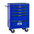 Rolling Metal Tool Chest with 5 Drawers - Purple