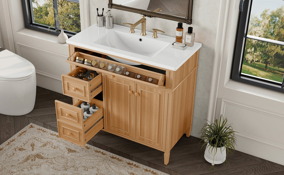 36" Bathroom Vanity with Sink