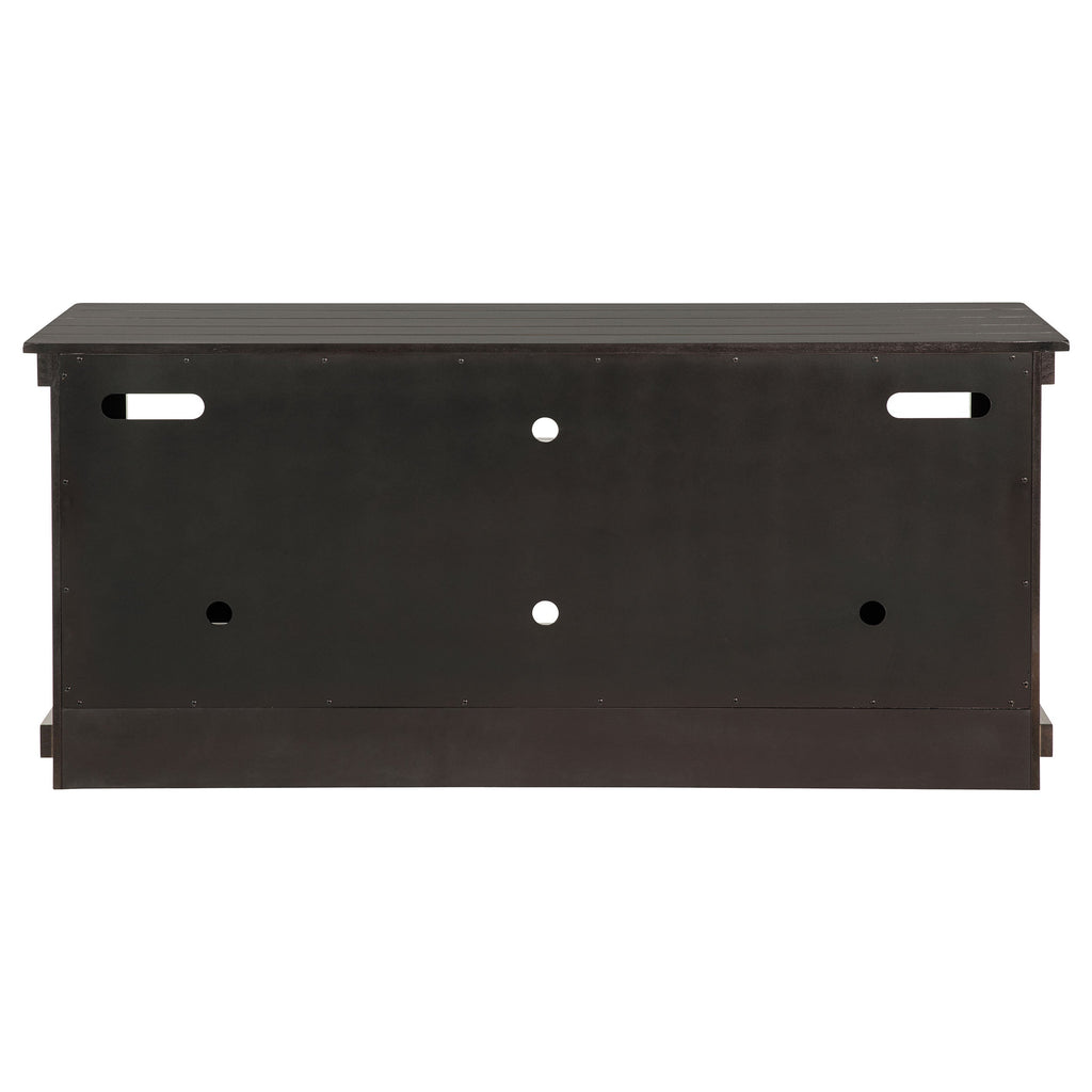 Castleton Distressed Java TV Stand Media Console
