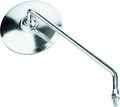 BikeMaster Round Mirror 10mm Left - Stainless 600071