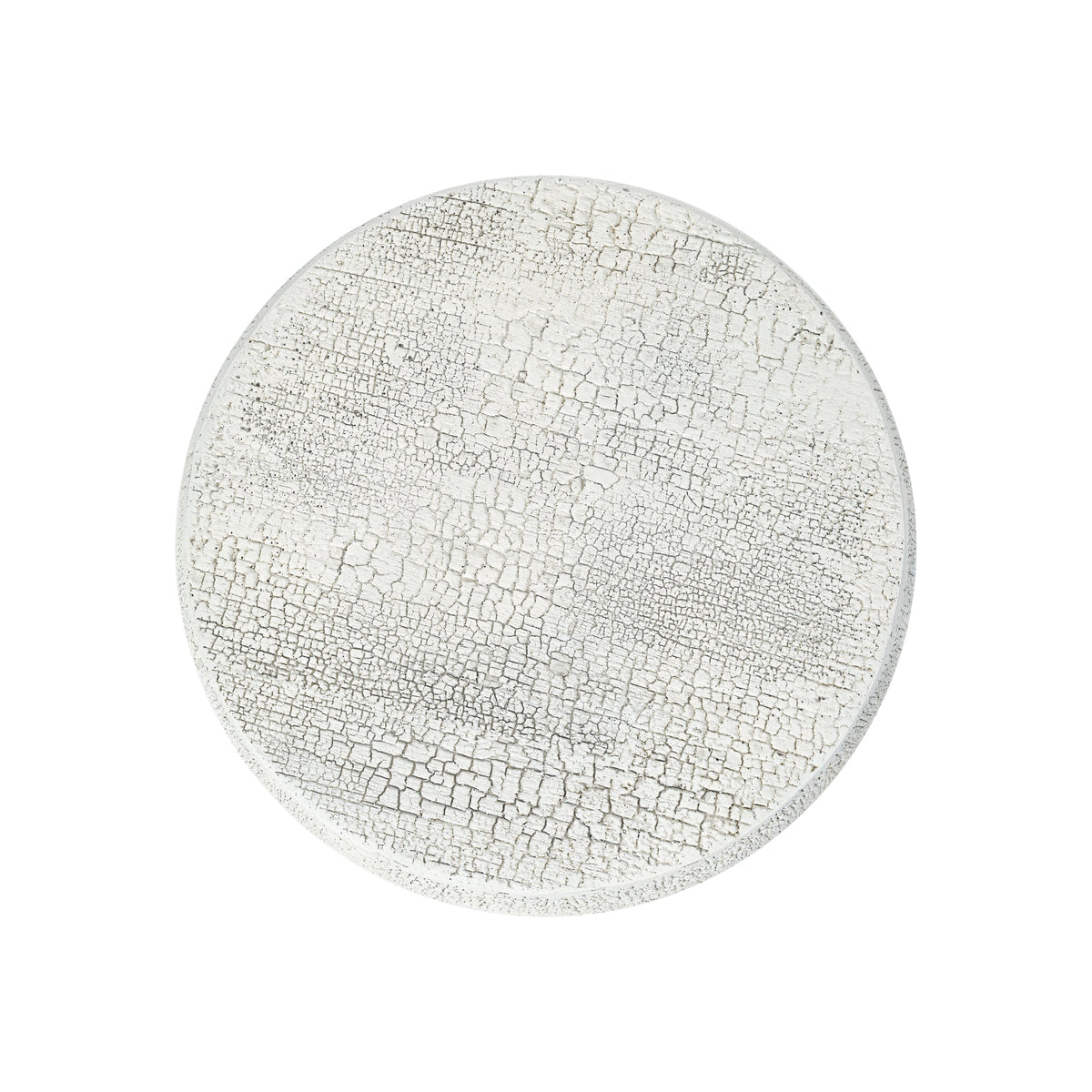 U_Style Outdoor Patio Accent Table with Crack Process