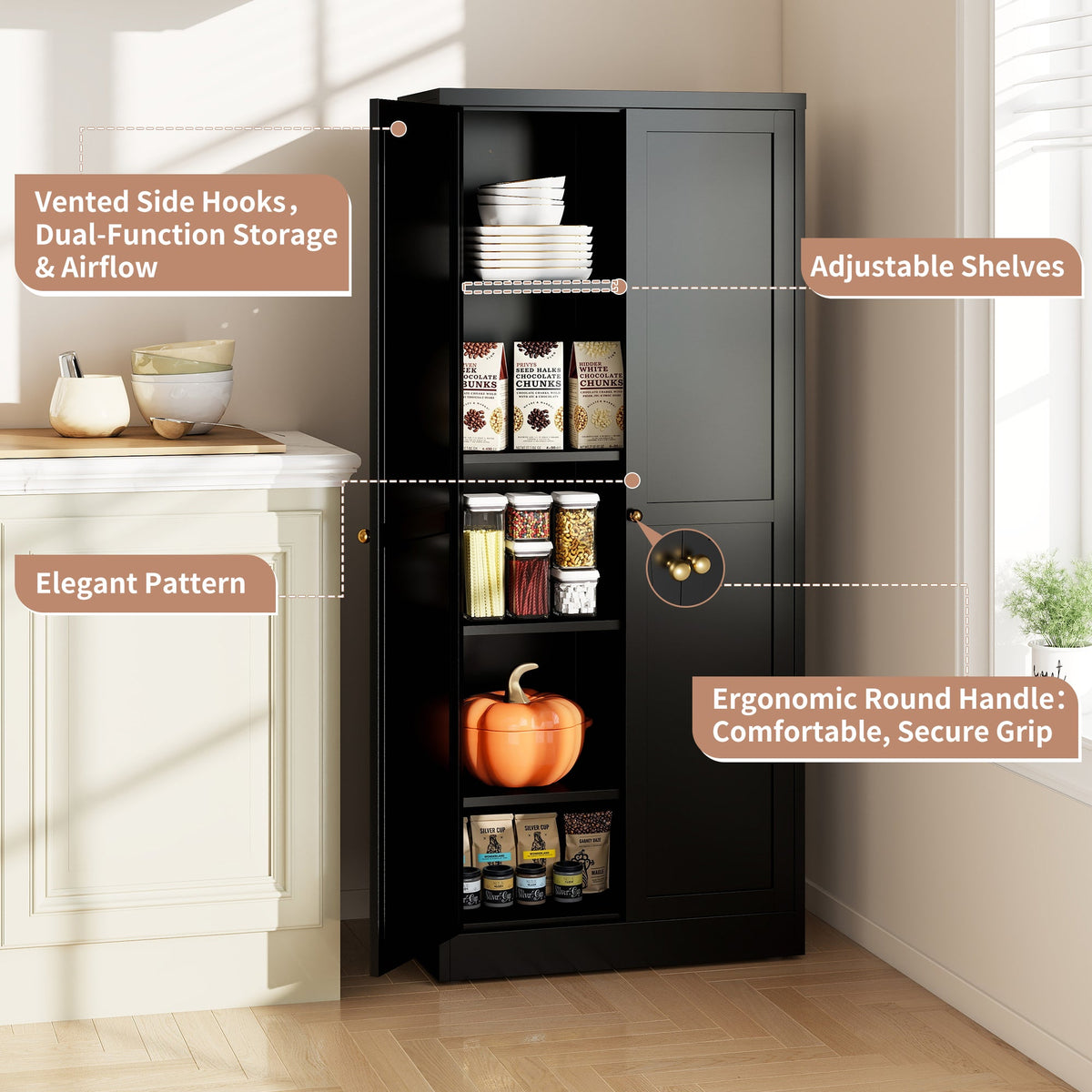 61" Heavy-Duty Steel Cabinet