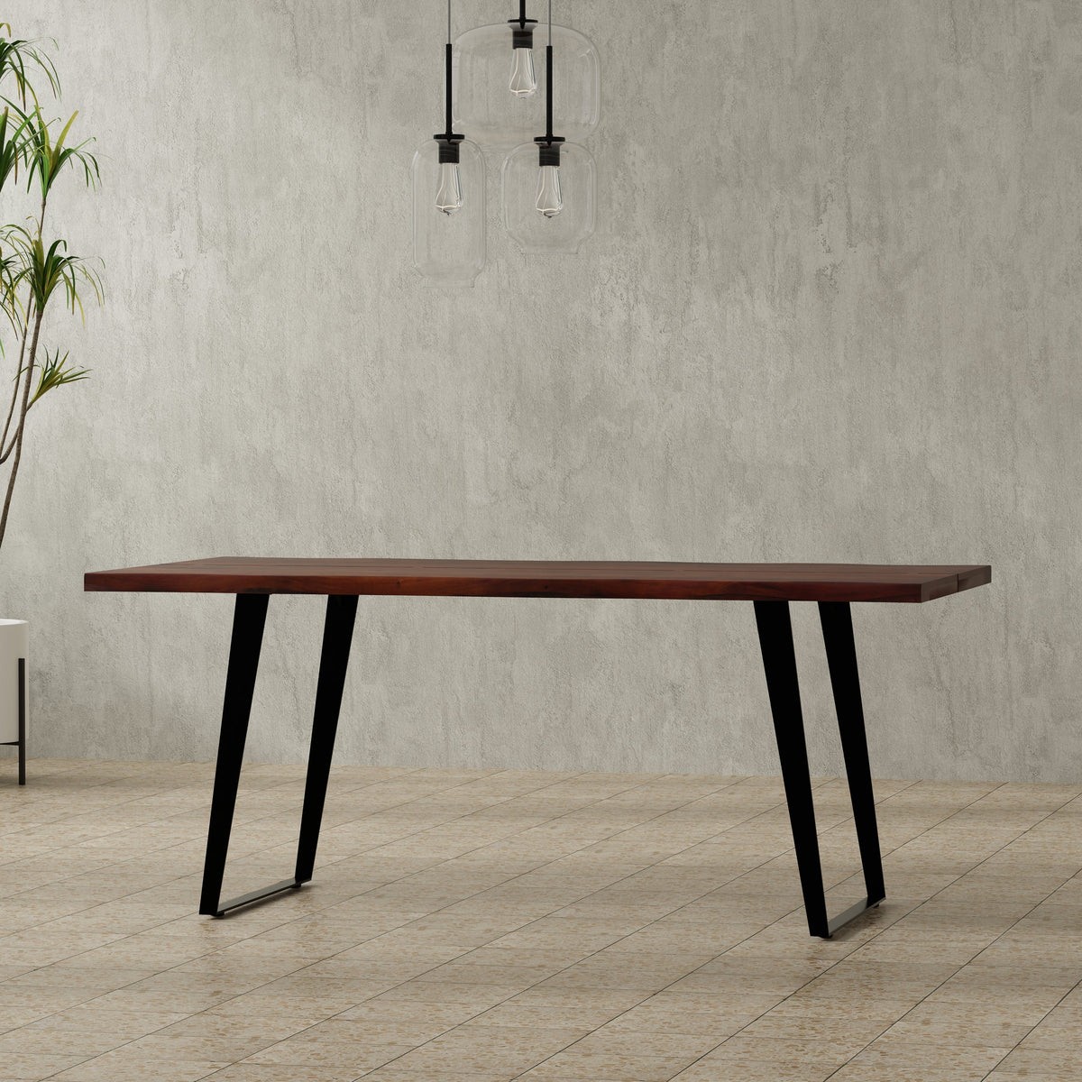 Delta Dining Table in Dark