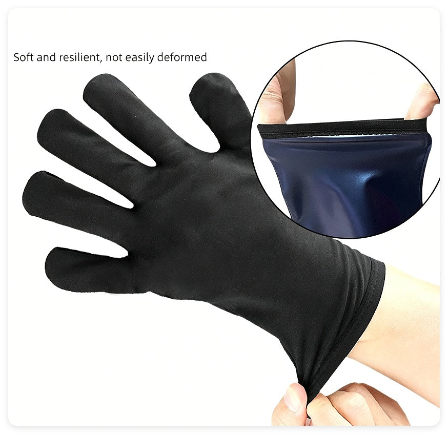 Cross Border Winter Home Use PU-coated Sauna Gloves Moisturizing Preventing Dryness Cracking Protecting Hands Womens