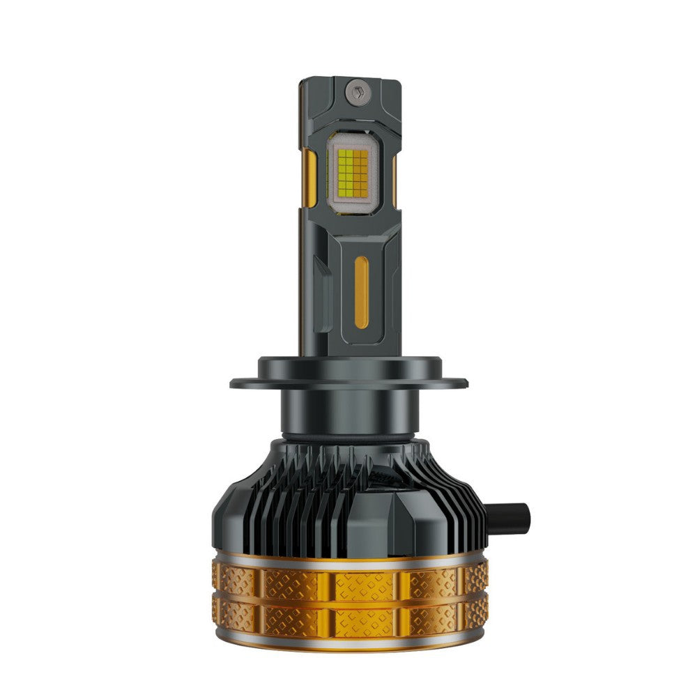 200W Three Color All In One Car LED Headlight APP Controlled Auto Headlamp  3000K 4300K 6000K LED Bulb