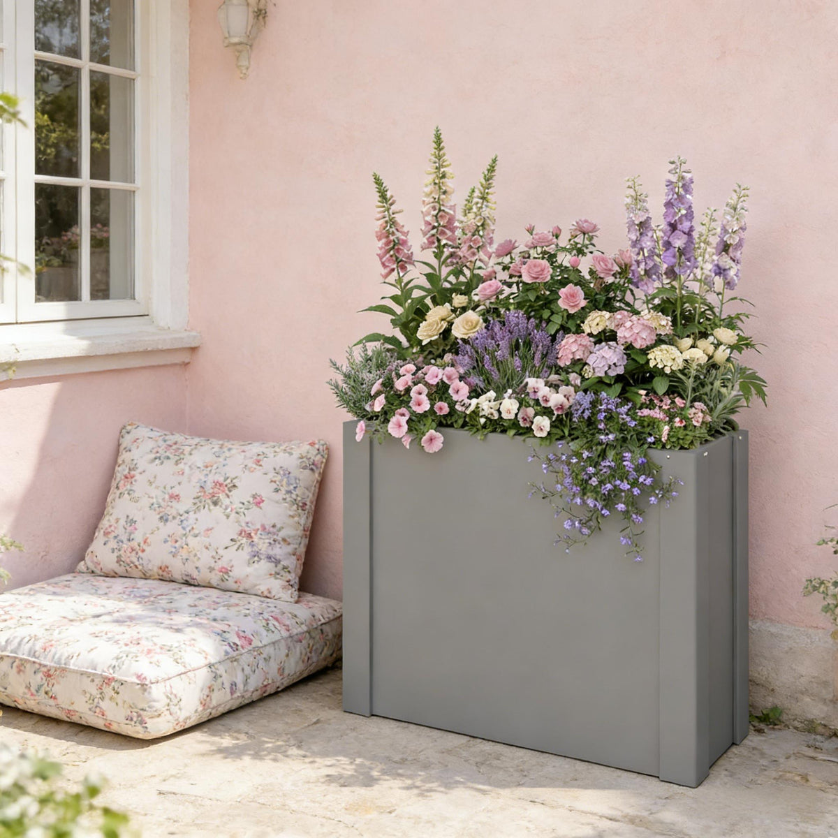Balcony Herb Box - Outdoor Planter Box