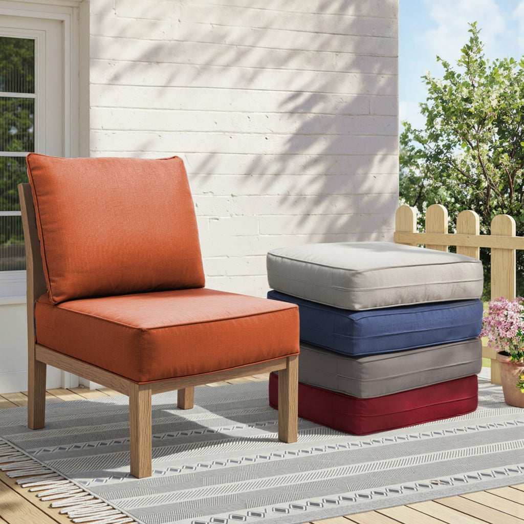 6" Thicker Outdoor Chair Cushion Set - 2 Packs