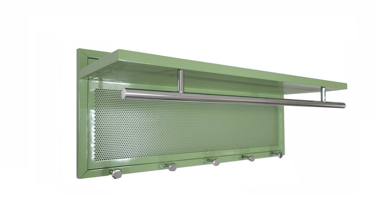 Esyspot Metal Powder Coating Hook Wall Mounted with Shelf
