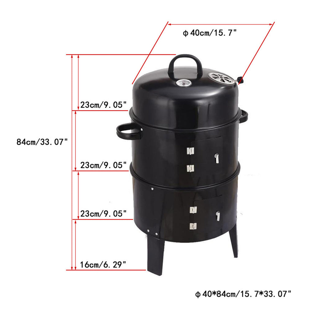 Outdoor Double-Layer Grill