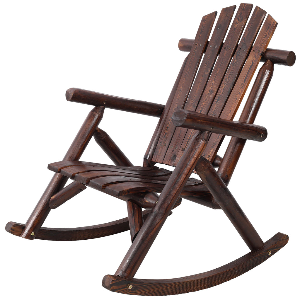 Wooden Porch Rocker Chair