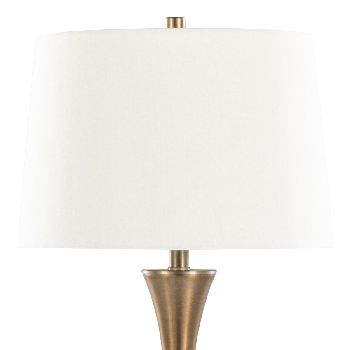 29" Contemporary Metal Table Lamp