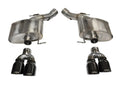 Corsa 12-13 BMW M5 F10 Black Sport Axle-Back Exhaust 14934BLK