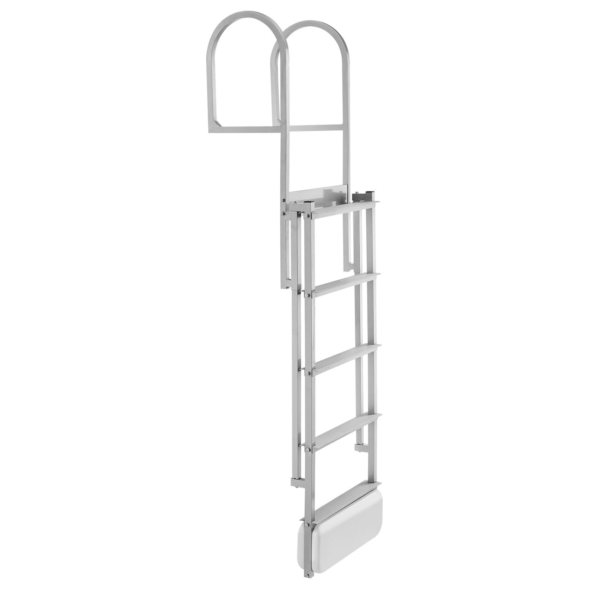 Retractable Dock Ladder - 5 Steps, Aluminum Alloy