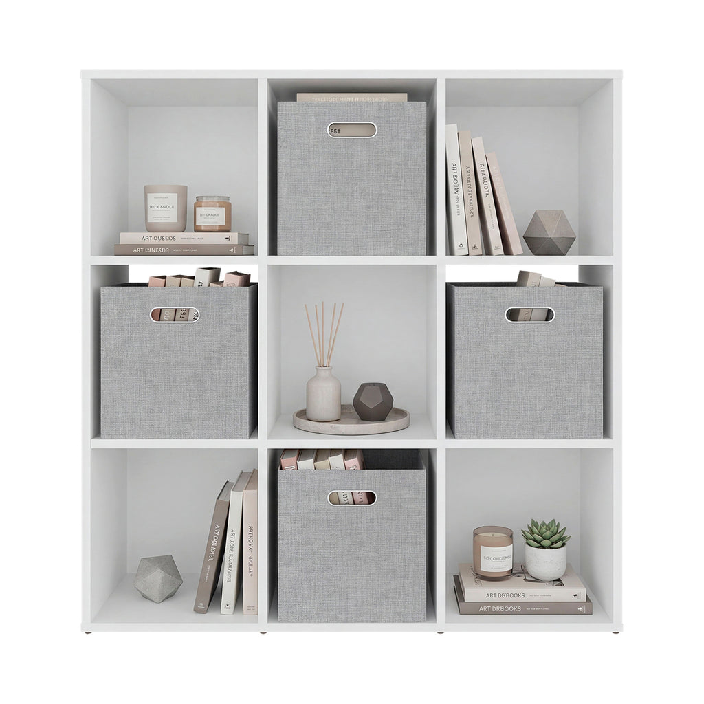 Lena 9-Cube Storage Organizer Bookcase
