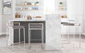 30" Contemporary Stackable Barstool Set