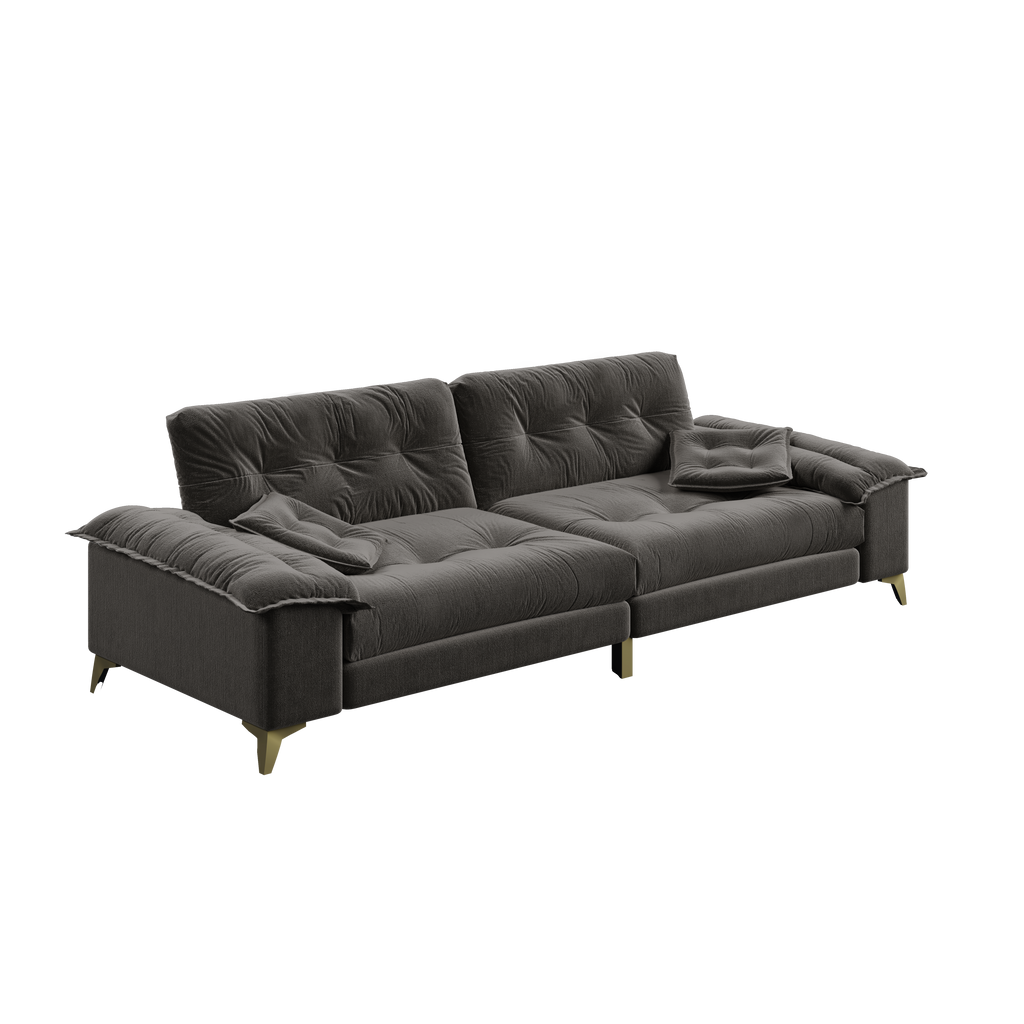 104.7" Modern 4-Seater Cloud Sofa
