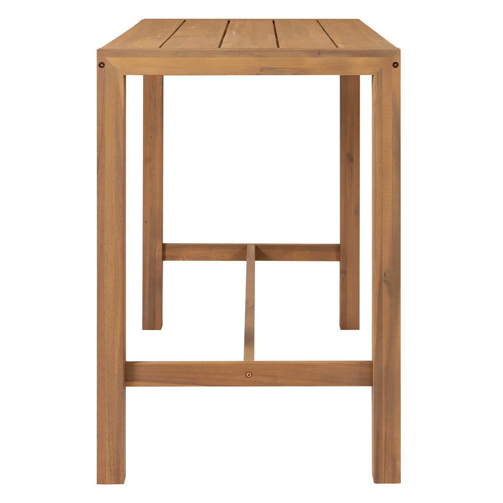 TREXM 5-Piece Rustic Patio Bar Set