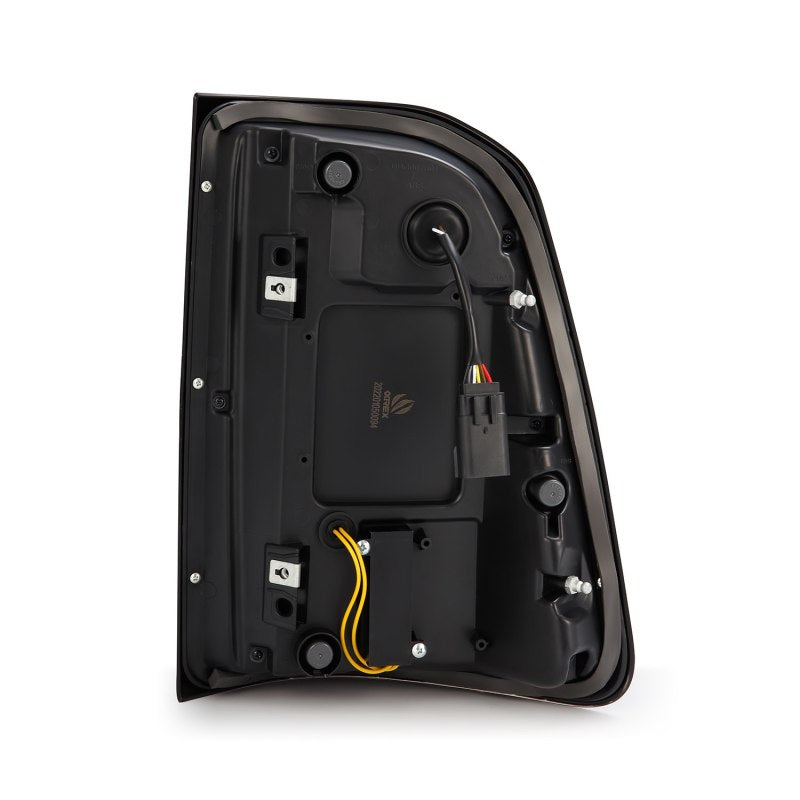 AlphaRex 19-21 Dodge Ram 1500 Luxx-Series LED Tail Lights Alpha-Black w/Activ Light/Seq Signal 640030 *Discontinued