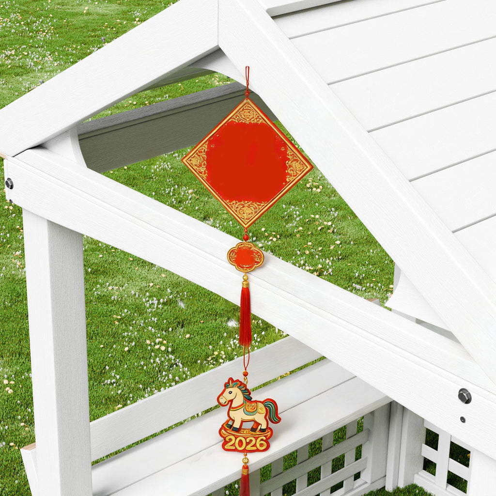 Modern Outdoor Wooden Playhouse for Children