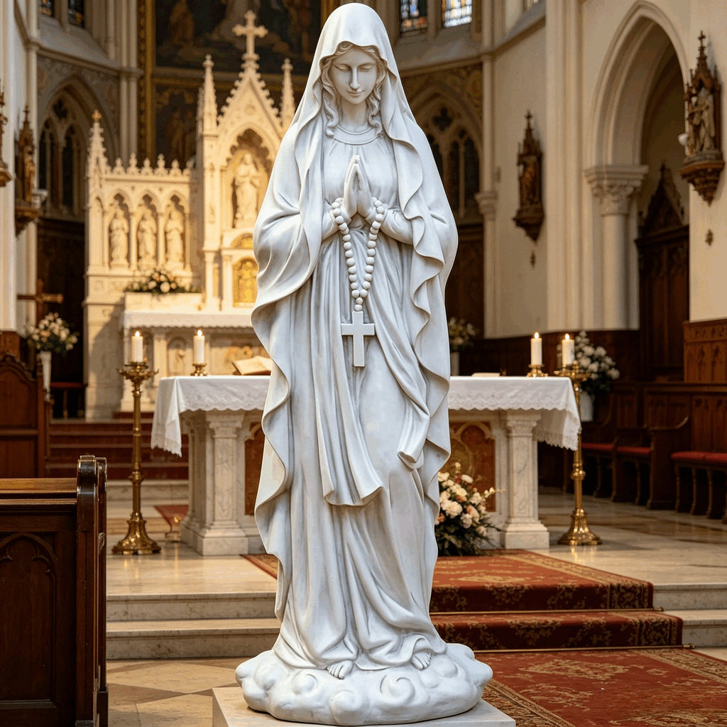 31.5" Large Madonna Prayer Statue