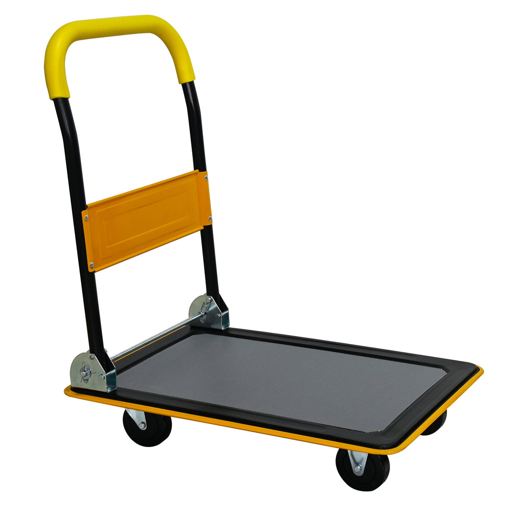 Flatbed Cart with 330lbs Heavy Duty Capacity