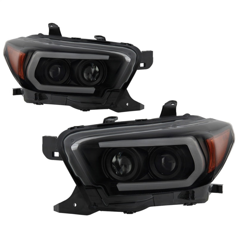Spyder Toyota Tacoma 16-18 (SR5 Model Only) Projector Headlights Black Smoke PRO-YD-TT16-LB-BSM 5087546