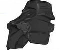 Acerbis 19-21 KTM SX125/150/250/2019 XC250/300 3.1 Gallon Fuel Tank - Black 2780640001