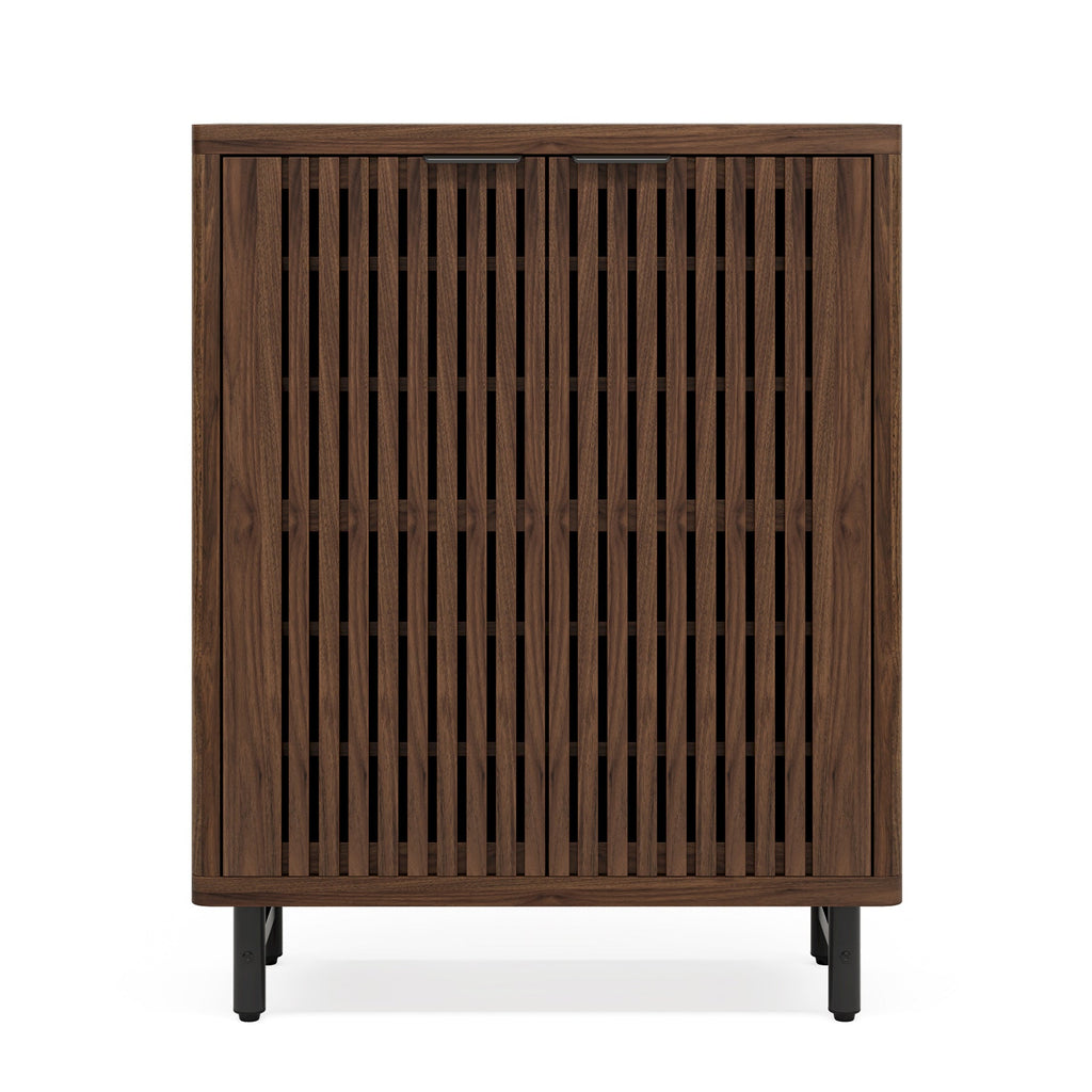 33.46" Modern Dark 6-Tier Shoe Cabinet