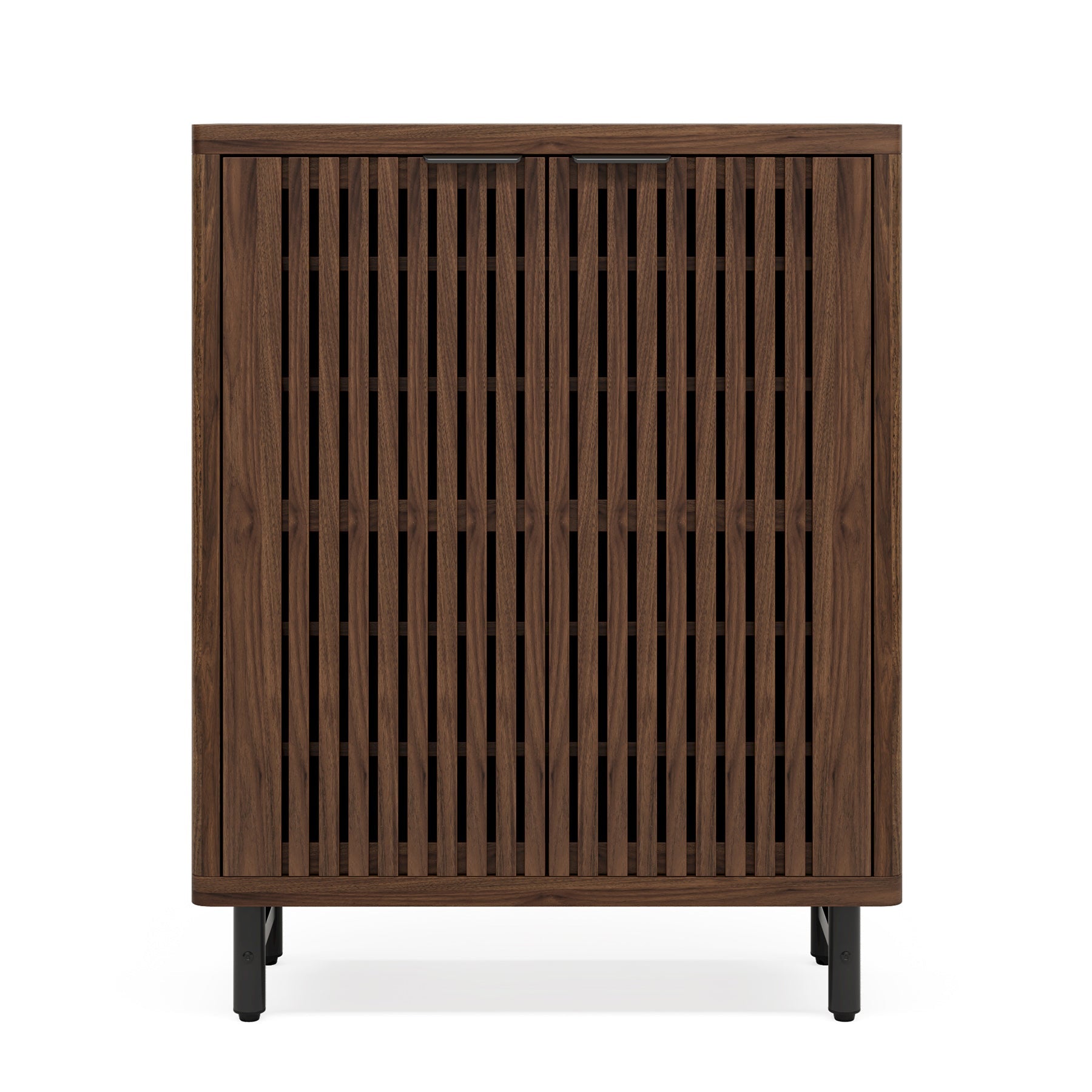 33.46" Modern Dark 6-Tier Shoe Cabinet