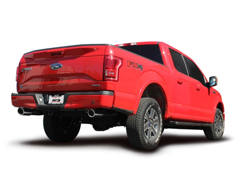 Borla 15-16 Ford F-150 3.5L EcoBoost Ext. Cab Std. Bed Catback Exhaust ATAK Single Split Rear Exit 140616