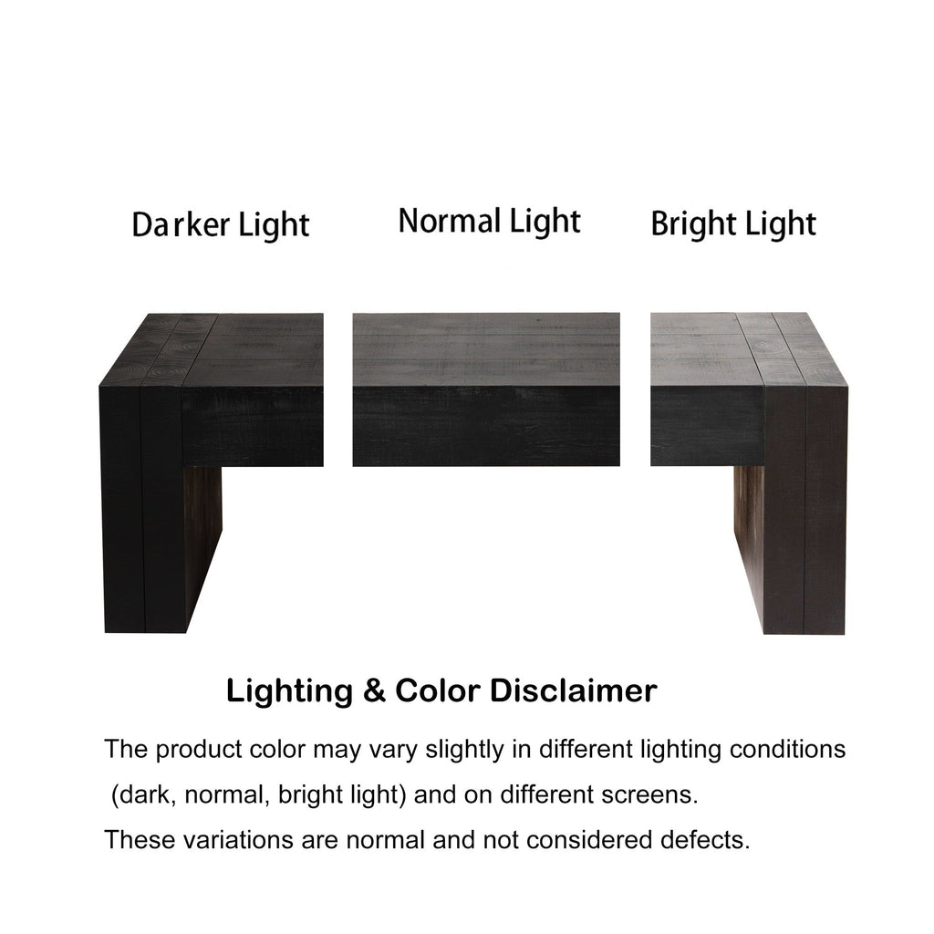 49" Engineered Wood Coffee Table