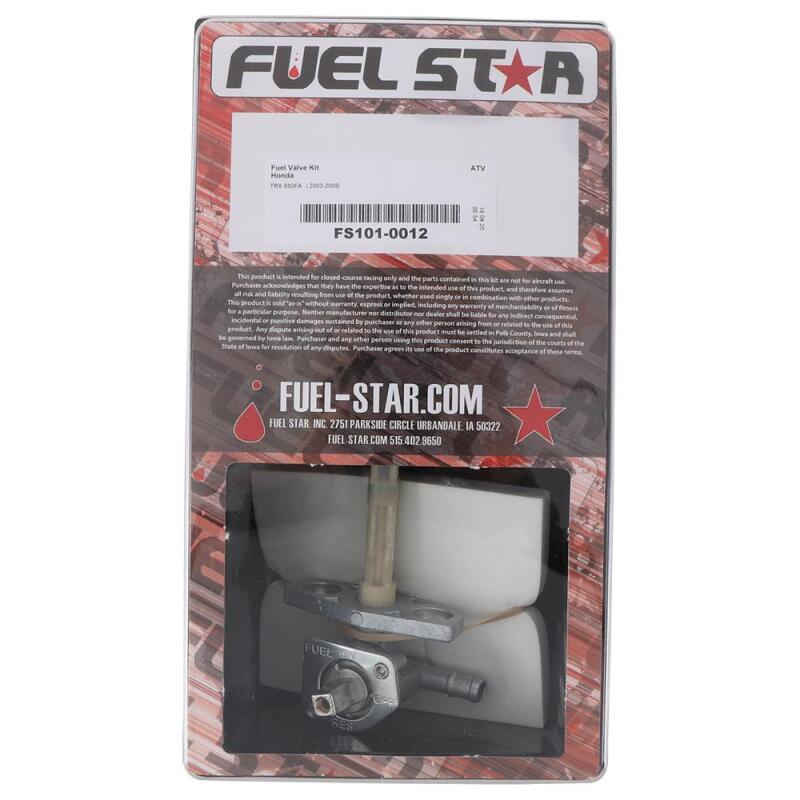 All Balls Racing 03-05 TRX 650 FA Fuel Valve Kit FS101-0012