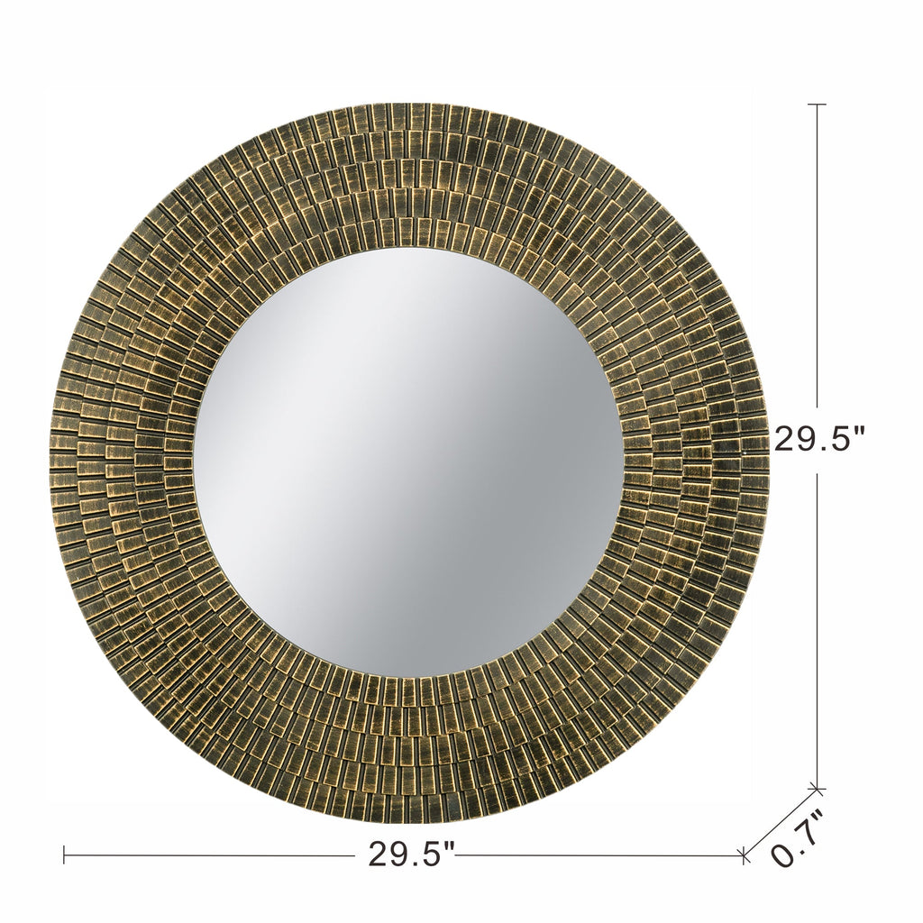 D29.5" Round Wall Mirror