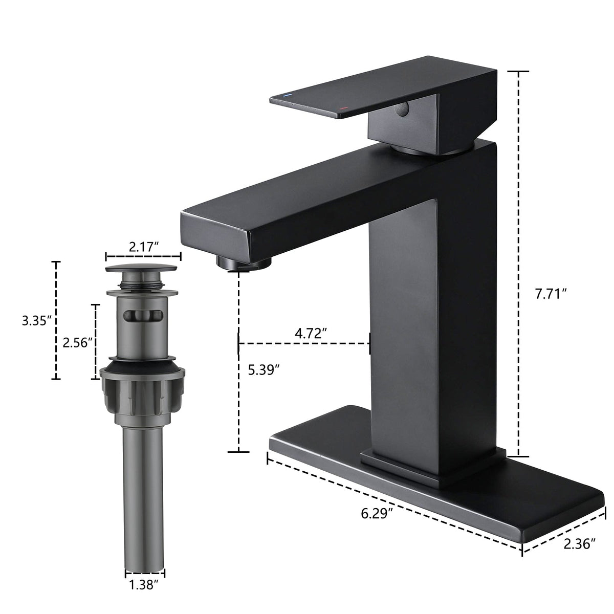 Single Hole Bathroom Faucet