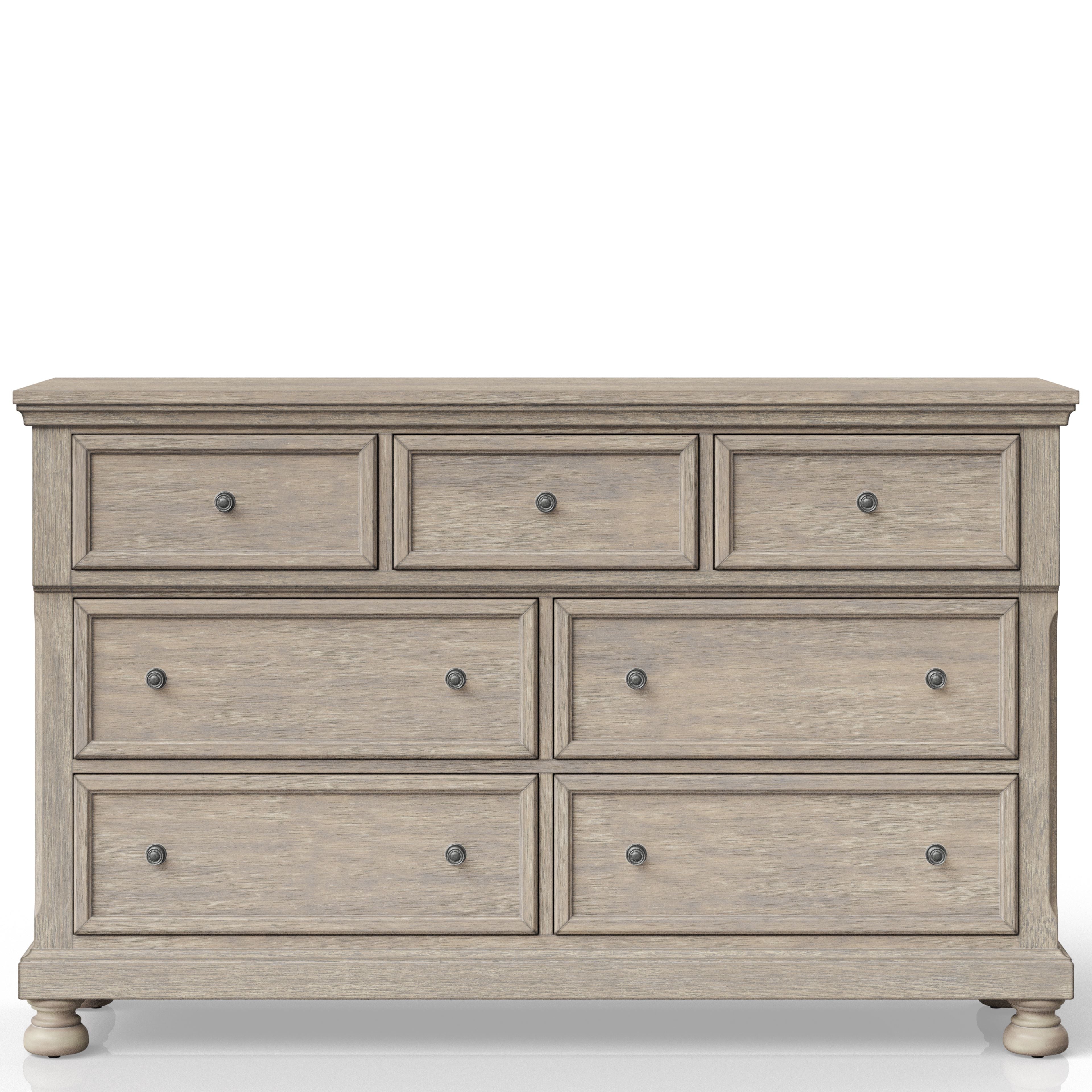Seven Drawer Dresser Antique