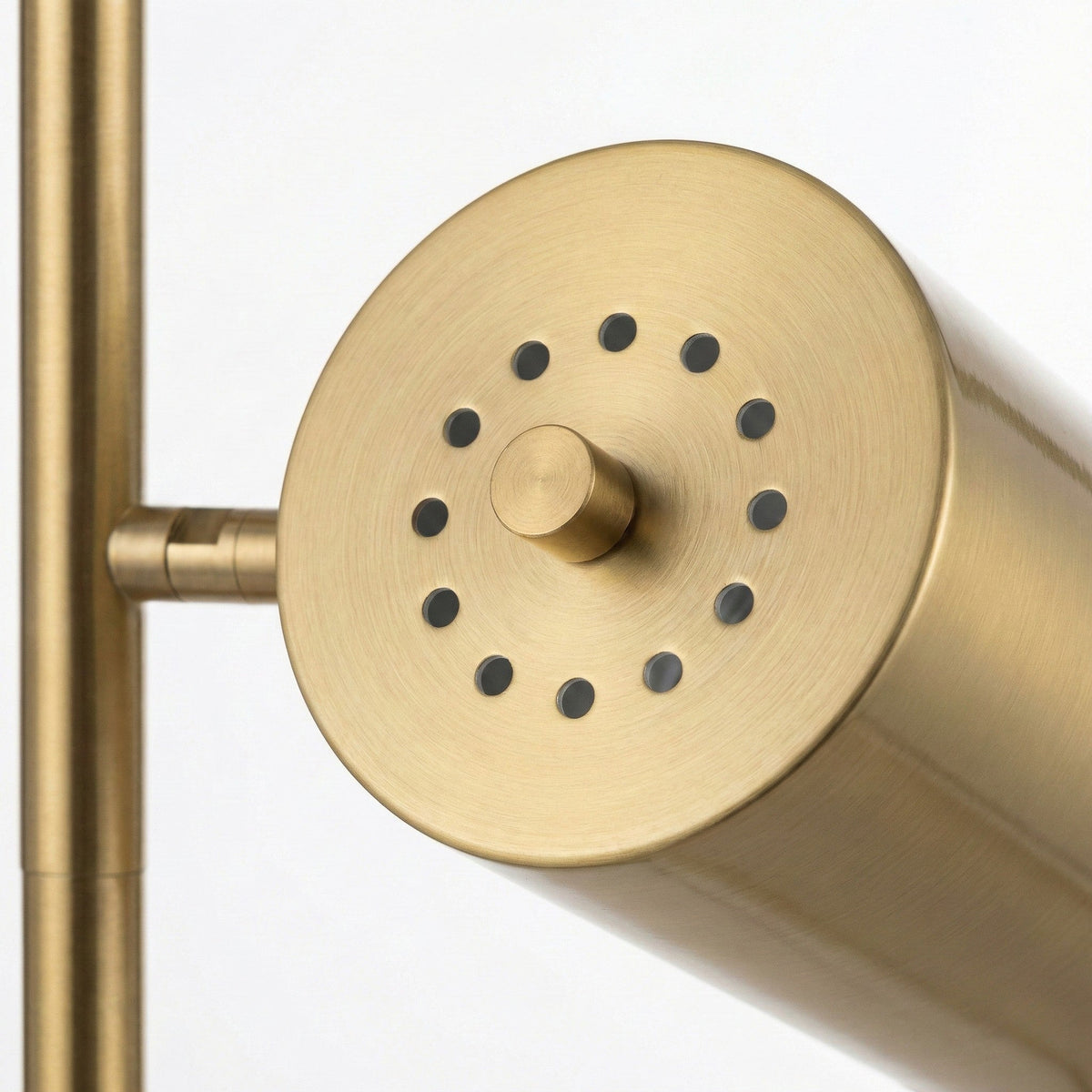 Harmony Brassed Gold Floor Lamp
