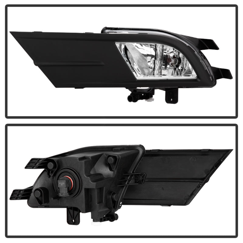 Spyder Volkswagen Jetta MK6 2015-2016 Sedan 4Dr only OEM Style Fog Lights w/Switch Clear FL-VJ2015-C 5082268
