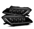 AlphaRex 99-09 Honda S2000 NOVA-Series Projector LED Headlights - Black 880273 *Discontinued