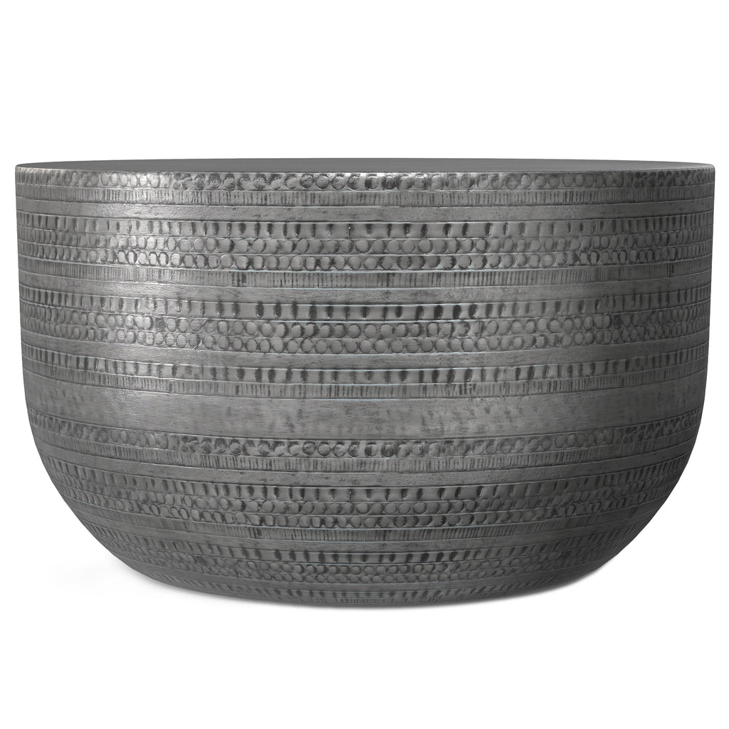 Johnsen Metal Coffee Table in Antique